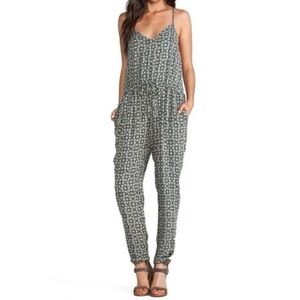 Free People jumpsuit S rayon feels like silk/linen mix summer vacation festival